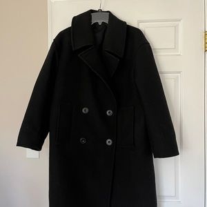 Uniqlo wool blend oversized style coat